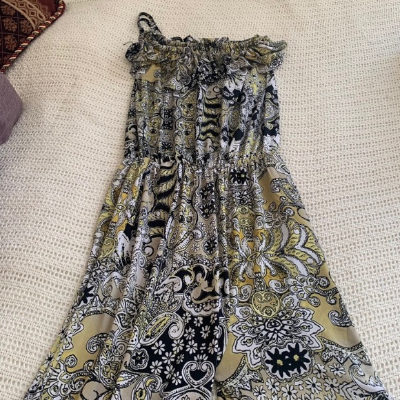 Strapless Pattern Jumpsuit - Picture 2 of 2